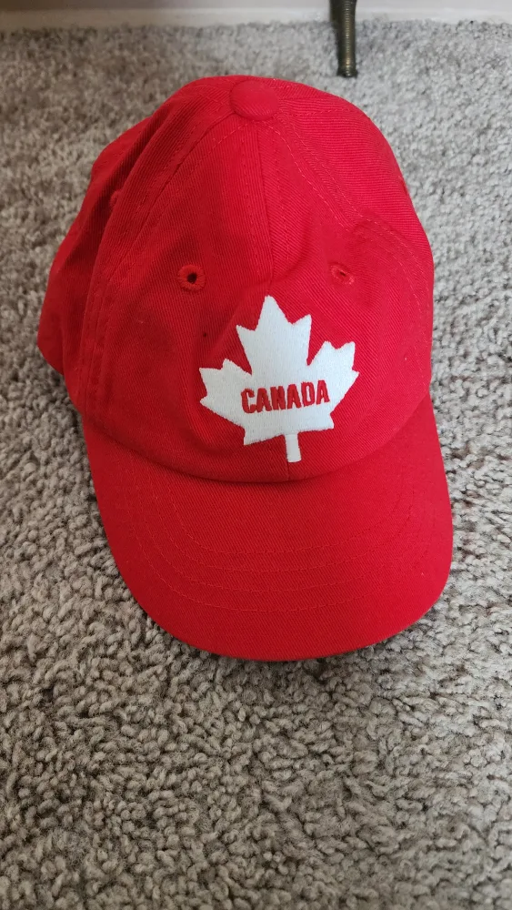 Carter's Red Canada Maple Leaf Hat (3-9m) thumbnail