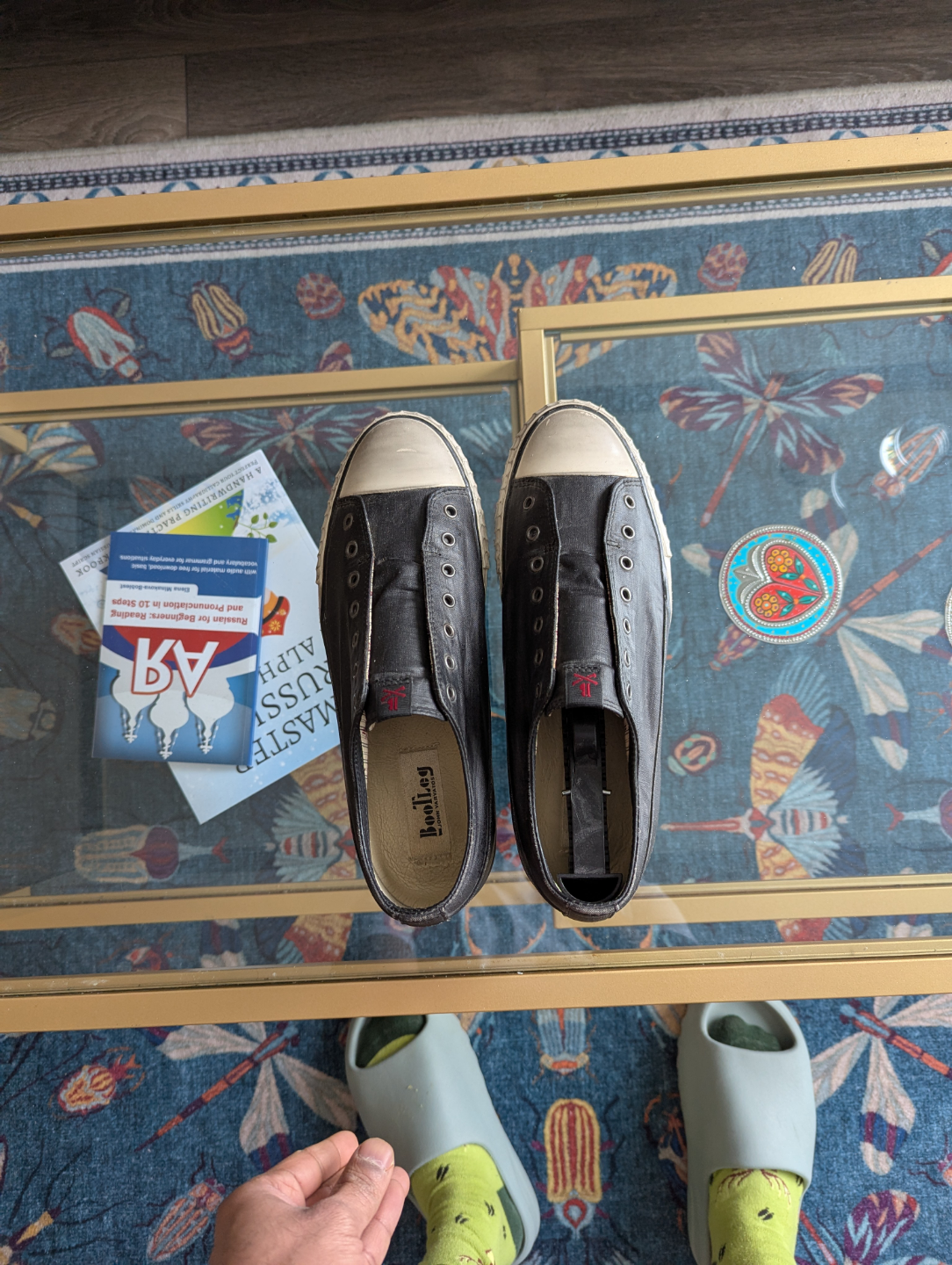 John Varvatos - Converse style laceless sneakers - photo 2