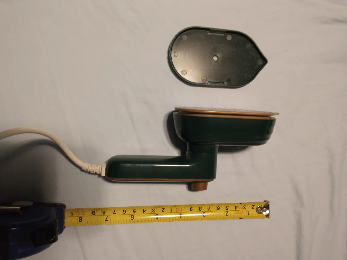 Dark green and bronze mini travel iron image indicator(4)