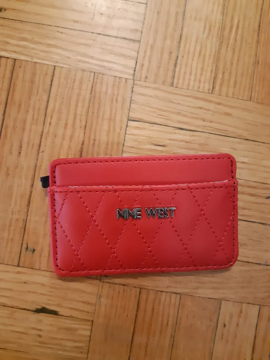 Nine West Red Card Holder #freecycle thumbnail