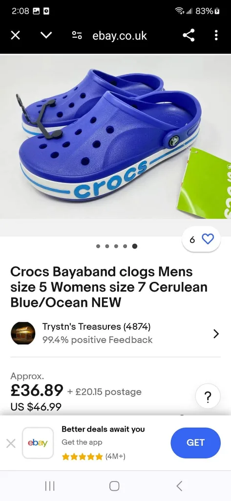 CROCS    M5-W7     EUC image indicator(9)