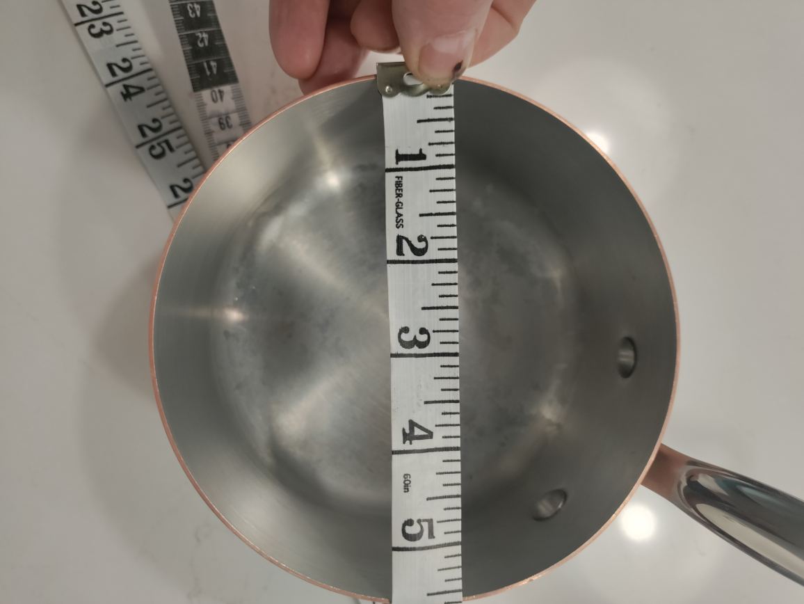 Mauviel M'Tradition Copper Saucepan with Lid - photo 4