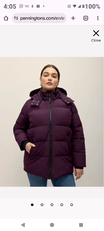 Penningtons Puffer Jacket thumbnail