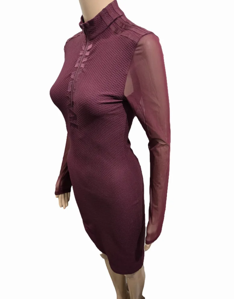 Beyonce Ivy Park X Adidas Asymmetrical Bodycon Dress Size XS image indicator(7)