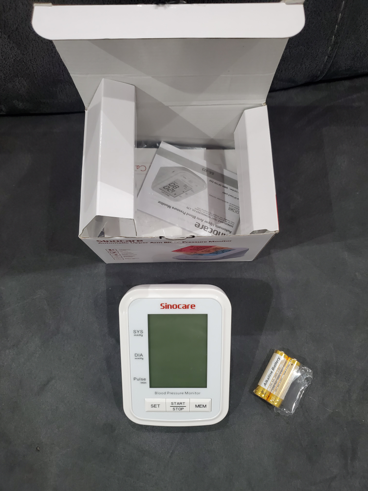 Sinocare Automatic Upper Arm Blood Pressure Monitor - photo 5