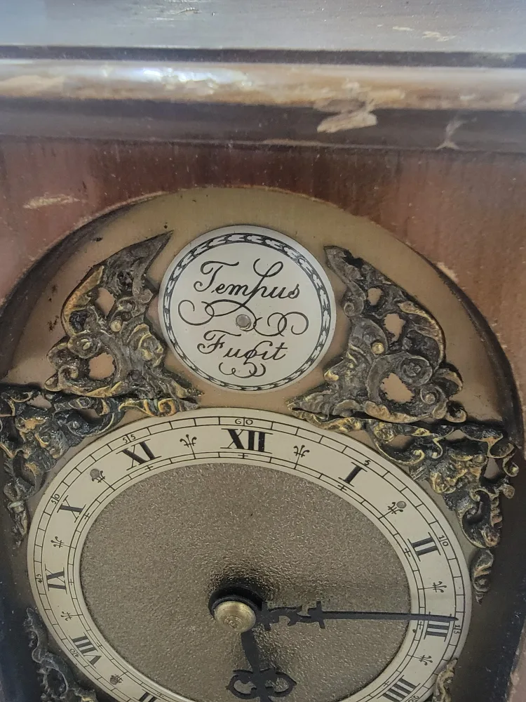 Vintage Tempus Fugit Electric Mantle Clock image indicator(2)