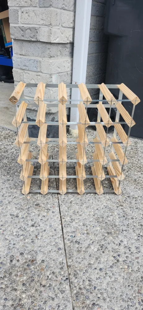 Wooden Wine Rack thumbnail