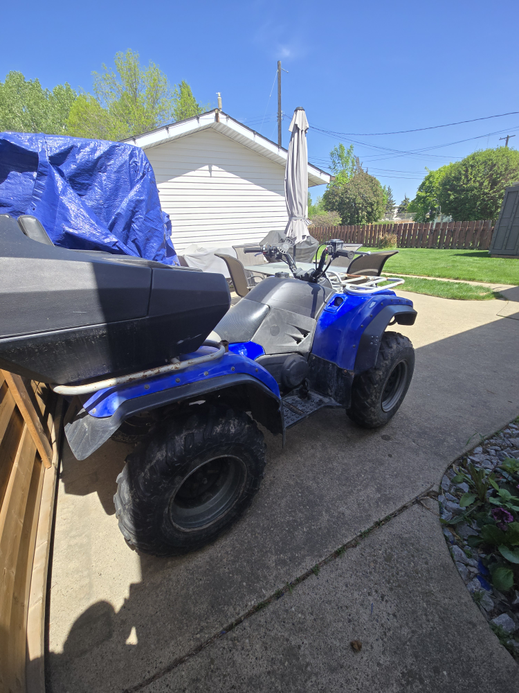Blue ATV kodiak 400 2003 - photo 4
