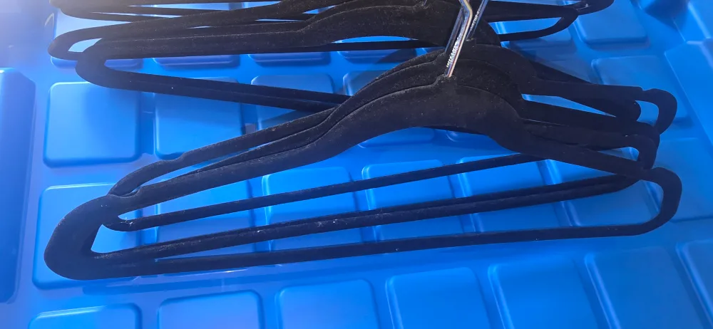 Black Velvet Hangers 12 for $5 thumbnail
