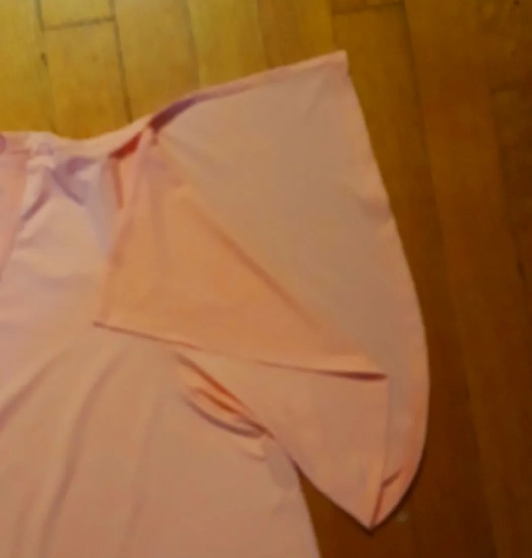 MICHAEL KORS Peach Blouse  Size L 🌸 image indicator(3)