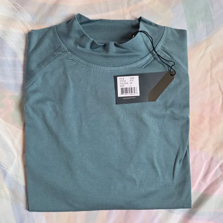 🆕Aureus Golf Men's Teal T-Shirt thumbnail