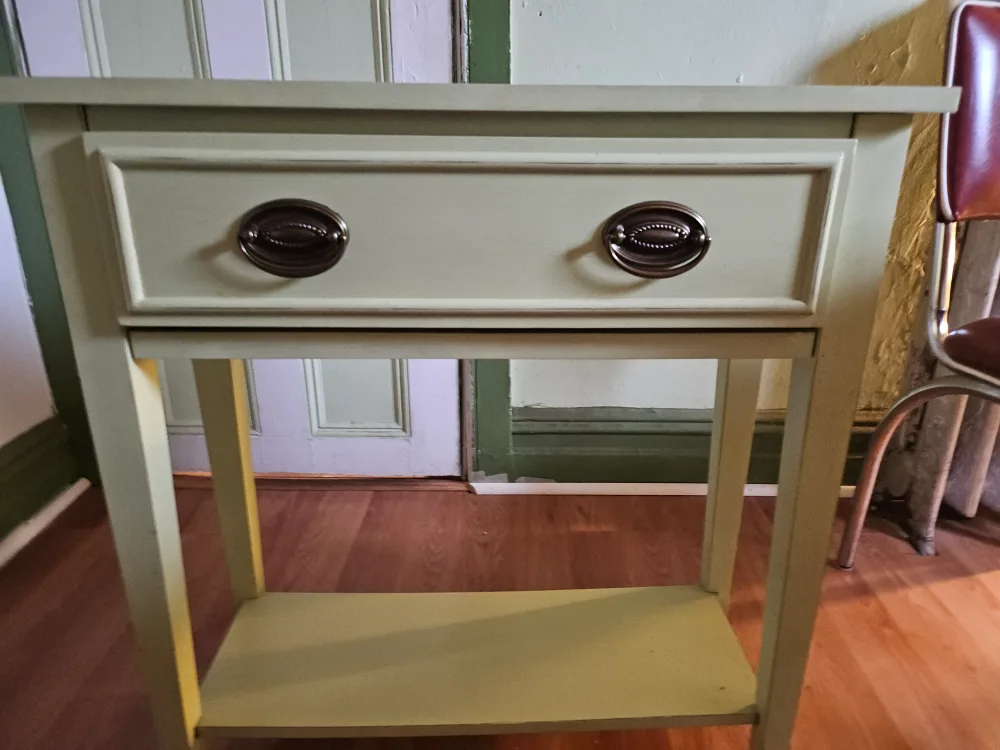 Vintage Nightstand with Drawer image indicator(2)