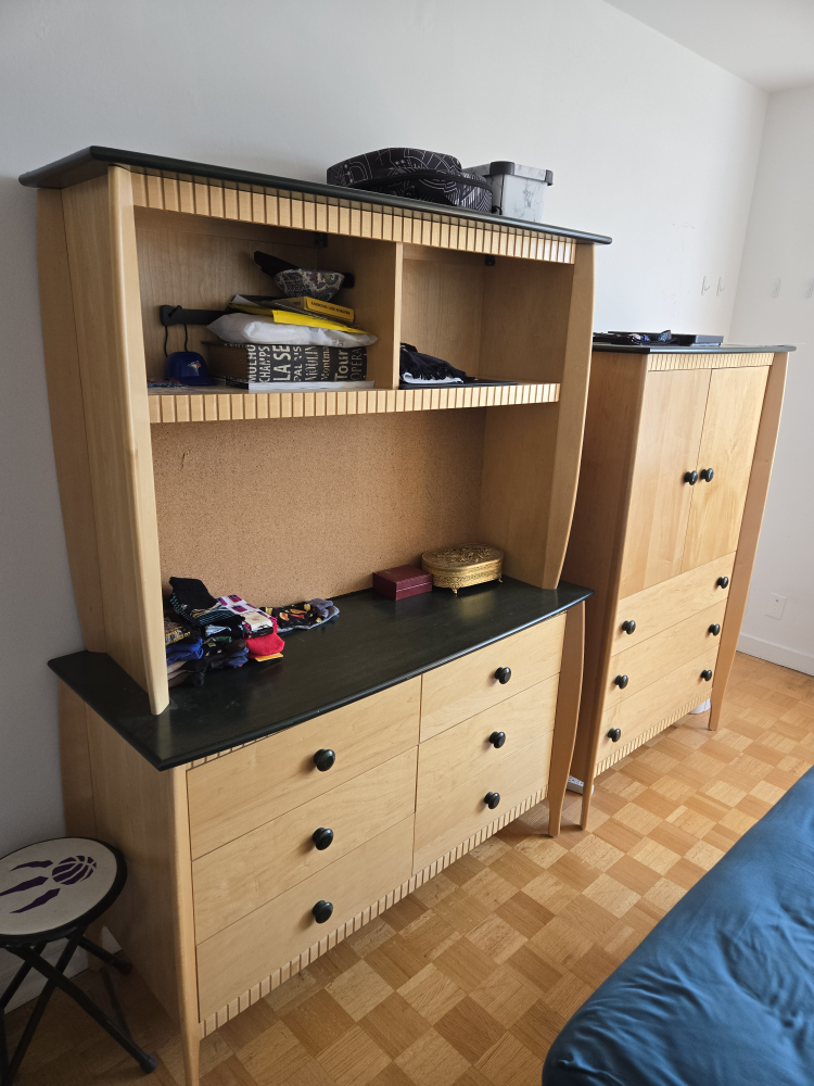 Wooden Dresser with Drawers