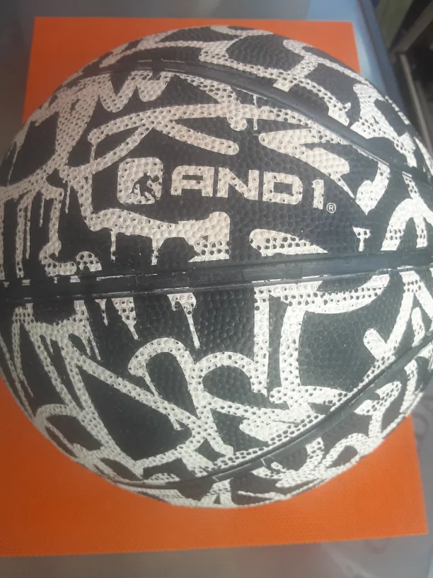AND1 Basketball - Size 29.5"    Black & White Patern thumbnail