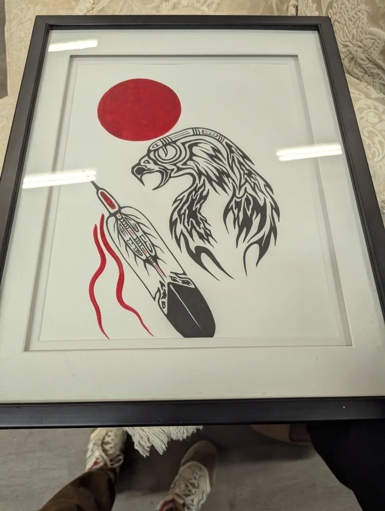 Framed Eagle Artwork thumbnail