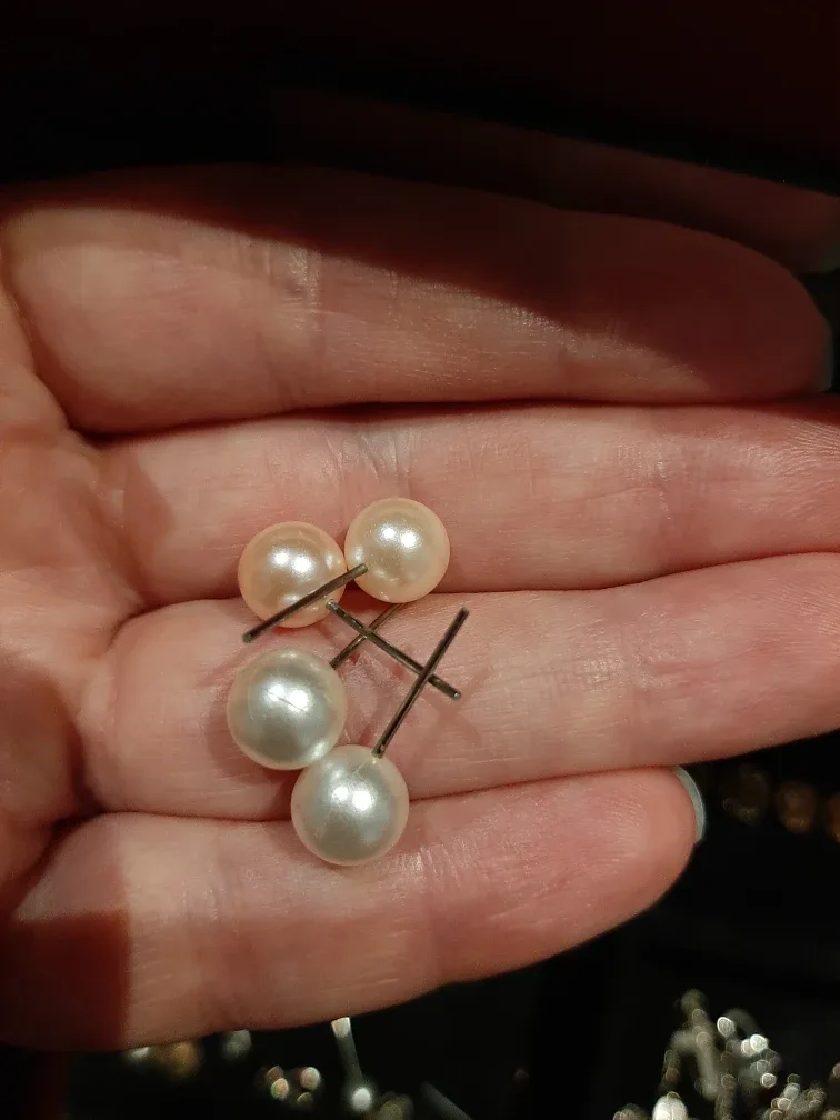 Bunch of Stud Earrings - $1 each pair image indicator(5)