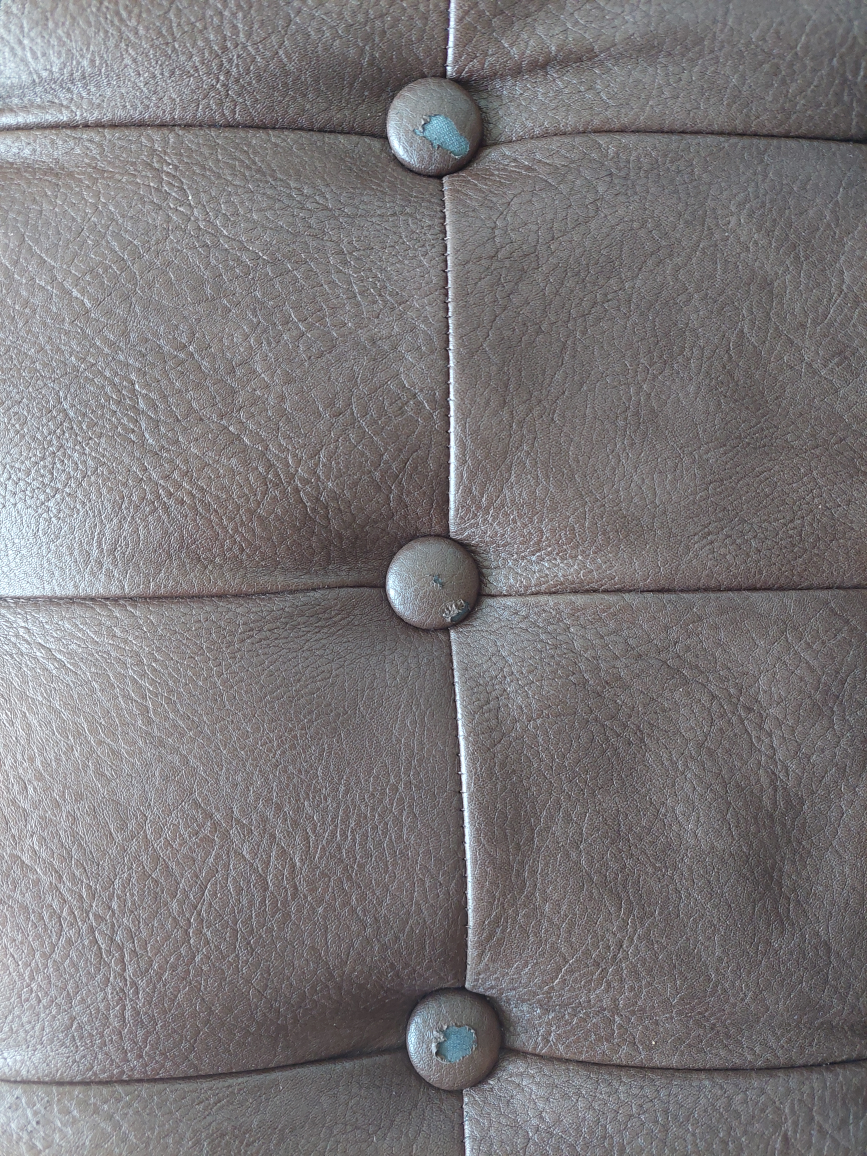 Brown Leather Accent Chair - photo 4