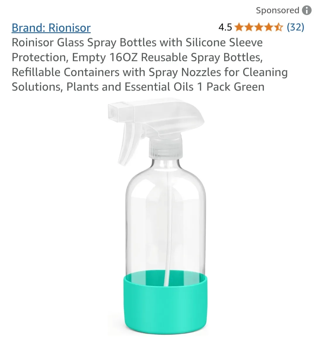 Glass Spray Bottle thumbnail