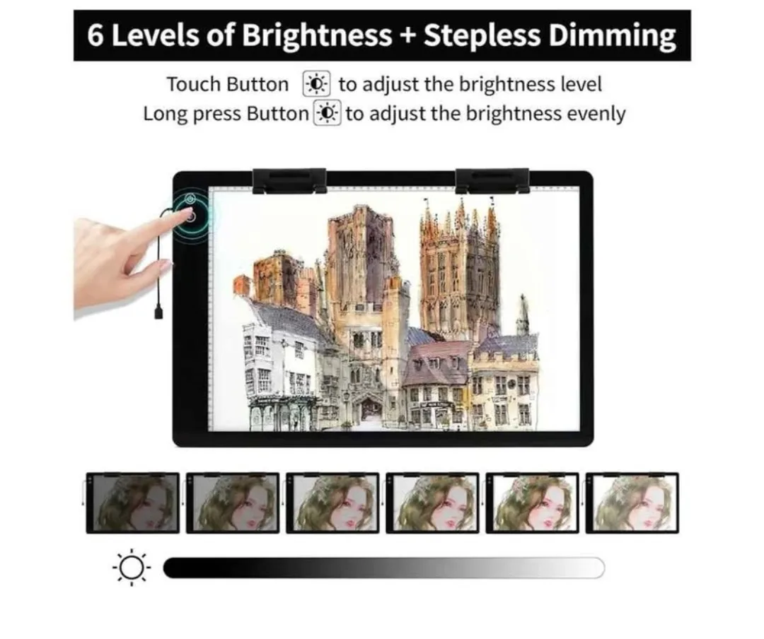 LED A2 Bright Pad image indicator(8)