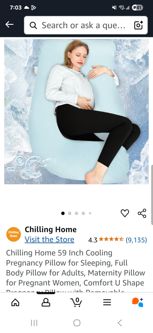 Pregnancy pillow