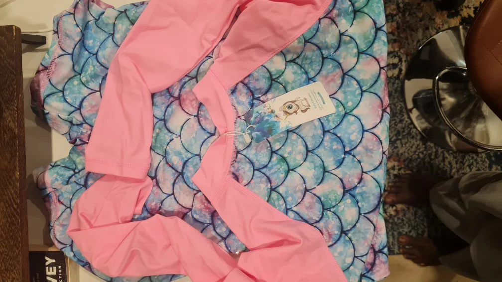 Mermaid Scale Kids Swimsuit 5 image indicator(7)