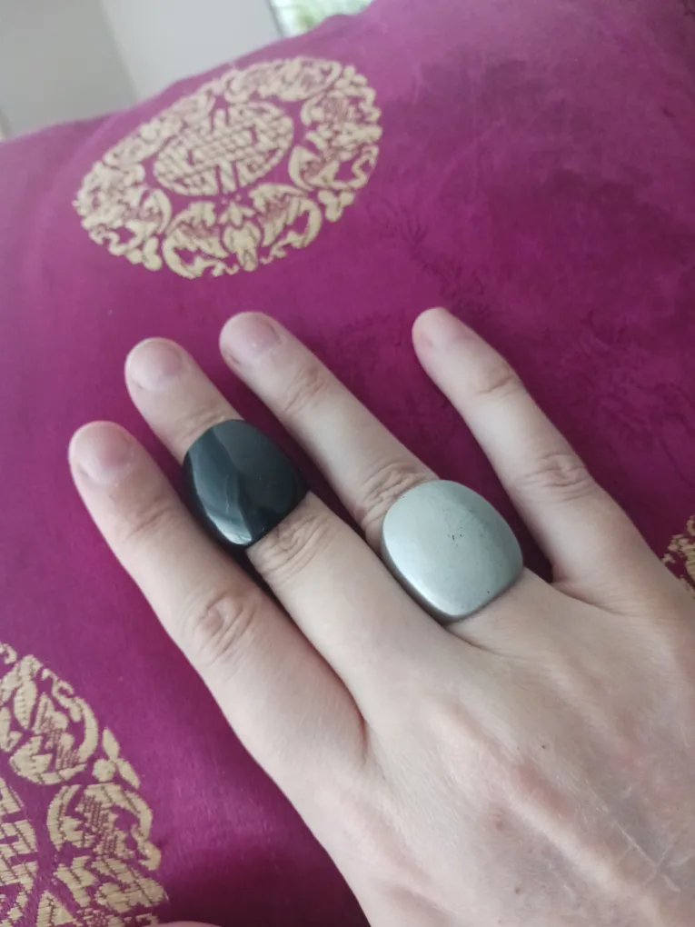 Black & Silver Statement Rings thumbnail