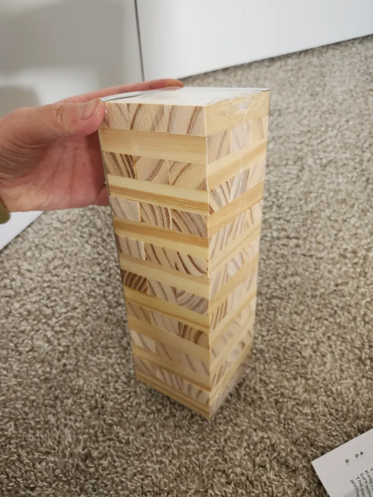 Blank Jenga blocks thumbnail