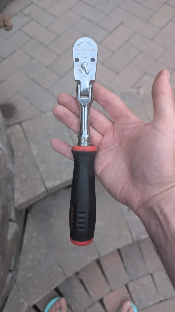 Snap-on Ratchet soft grip handle thumbnail