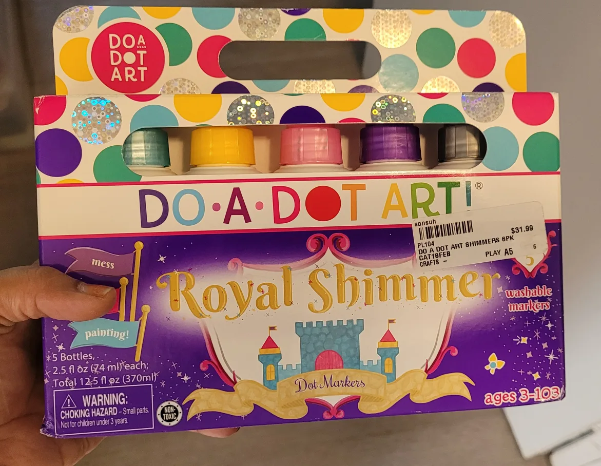 Do A Dot Art! Royal Shimmer Washable Markers thumbnail