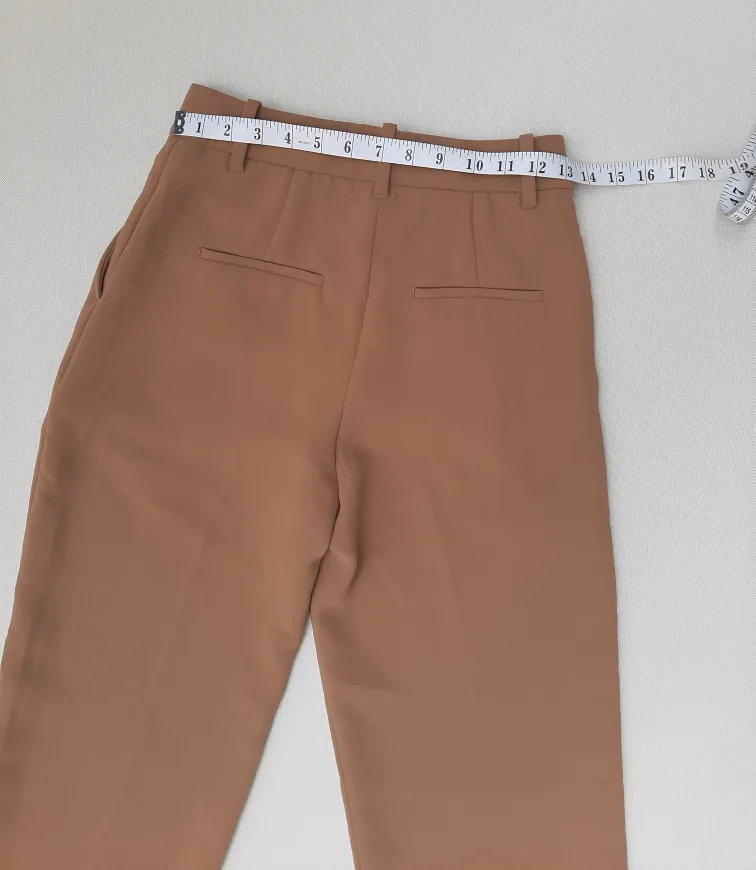 Wilfred Free Brown Wide-Leg Trousers - Size 2 image indicator(7)