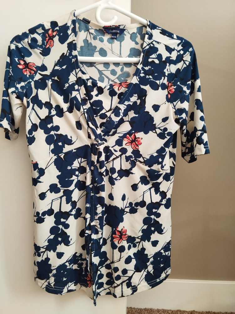 Reitmans Floral Top - XS/TP