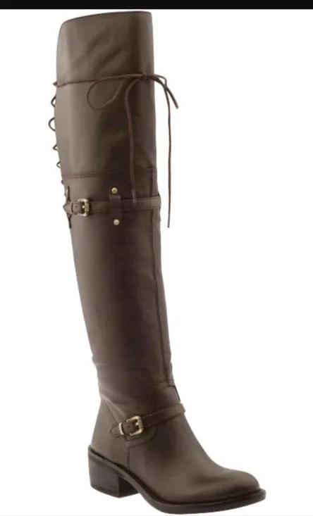 BCBGeneration Adrice Brown Over-the-Knee Boots 7.5 thumbnail