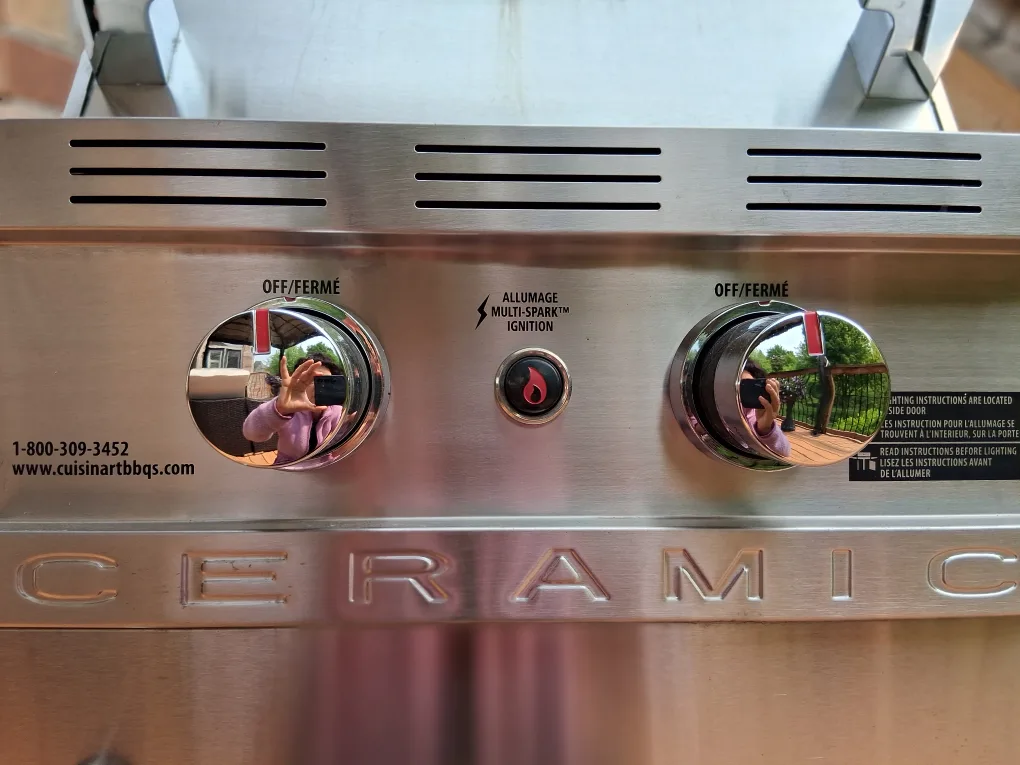 Cuisinart Ceramic Grill image indicator(4)