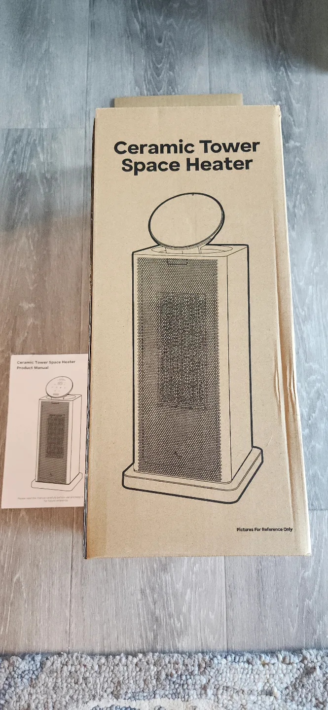 Oscilating Ceramic tower heater image indicator(6)