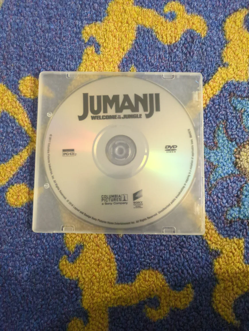 Jumanji: Welcome to the Jungle DVD thumbnail