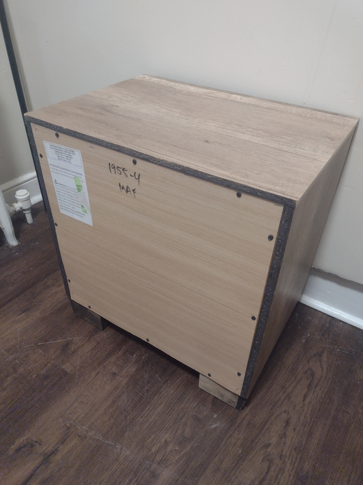 Wooden Nightstand with Drawers - photo 4