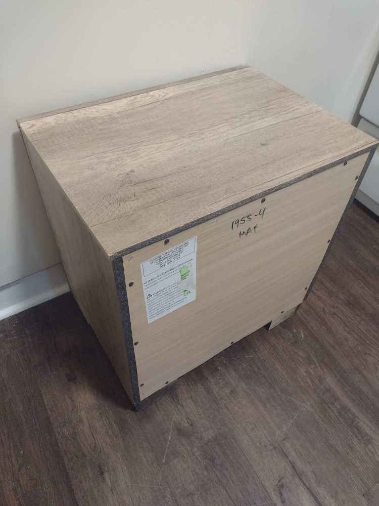 Wooden Nightstand with Drawers - photo 5
