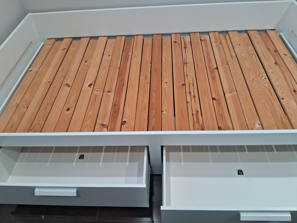 IKEA Brimnes Bed Frame with Storage - photo 3
