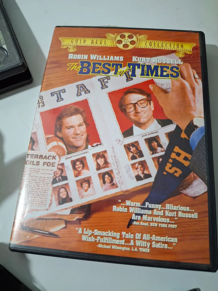 The Best of Times DVD - Robin Williams & Kurt Russell #freecycle thumbnail