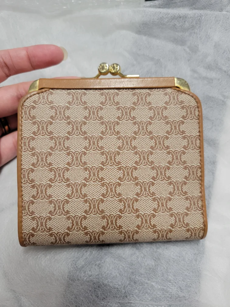 Celine Vintage Macadam Trifold Wallet image indicator(3)