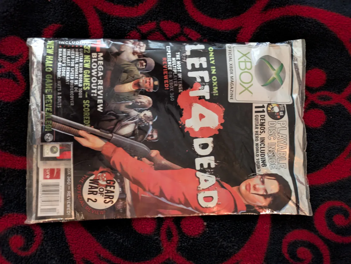 Official Xbox Magazine Sealed with disk #91 Holiday 08 image indicator(2)