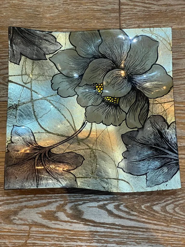 Floral Decorative Plate image indicator(2)