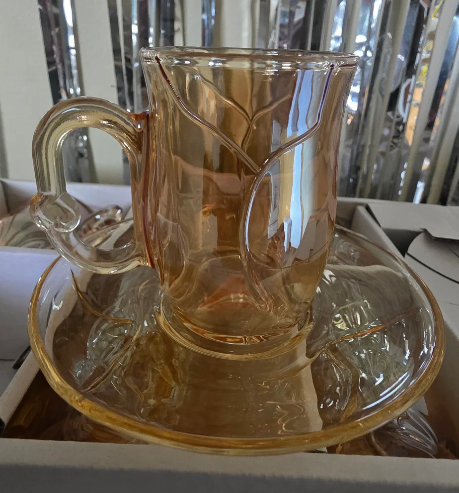 12 Pcs Tea Cup Set thumbnail