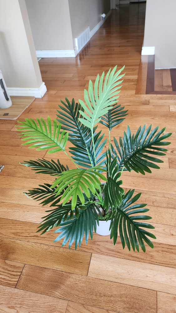 Small Artificial Palm Plant - photo 4