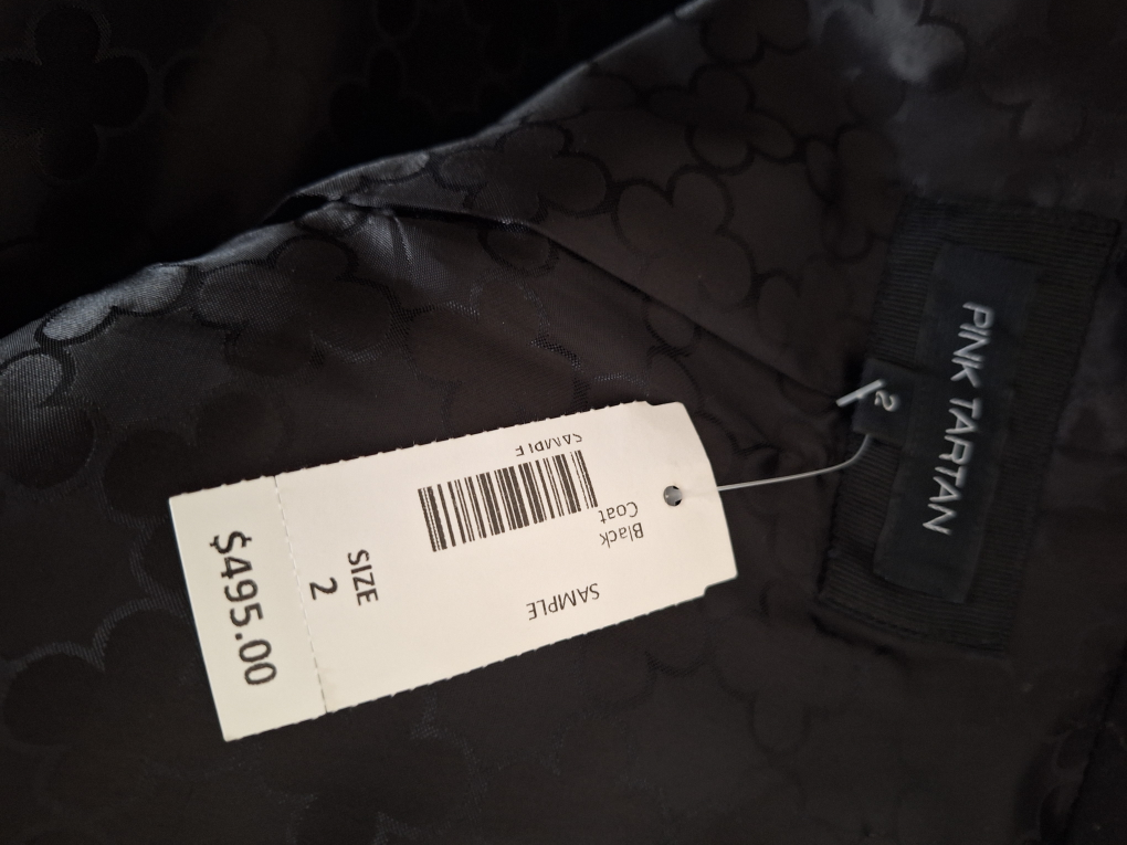 Pink Tartan Black Coat - photo 3