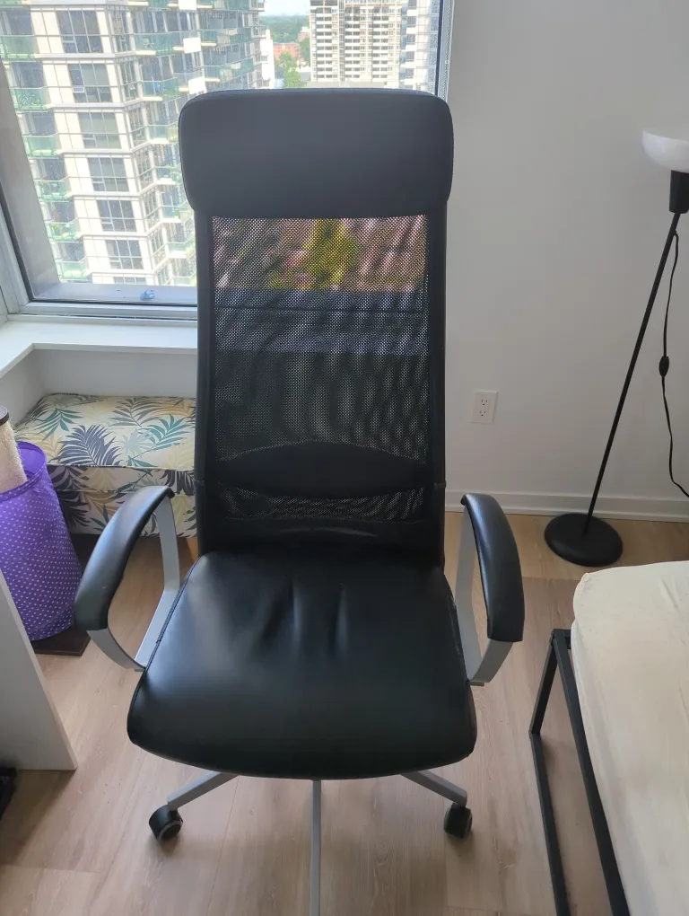 IKEA Markus Office Chair - Vissle Dark Grey image indicator(2)