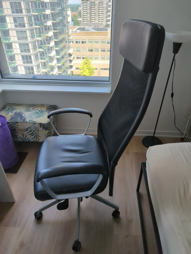 IKEA Markus Office Chair - Vissle Dark Grey image indicator(3)