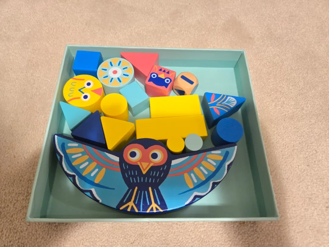 DJECO Balanceo Blocks - Owl Balancing Game image indicator(2)