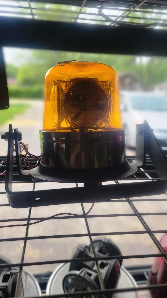 SIGNAL 4 BULB 12V ROTATING LIGHT image indicator(4)