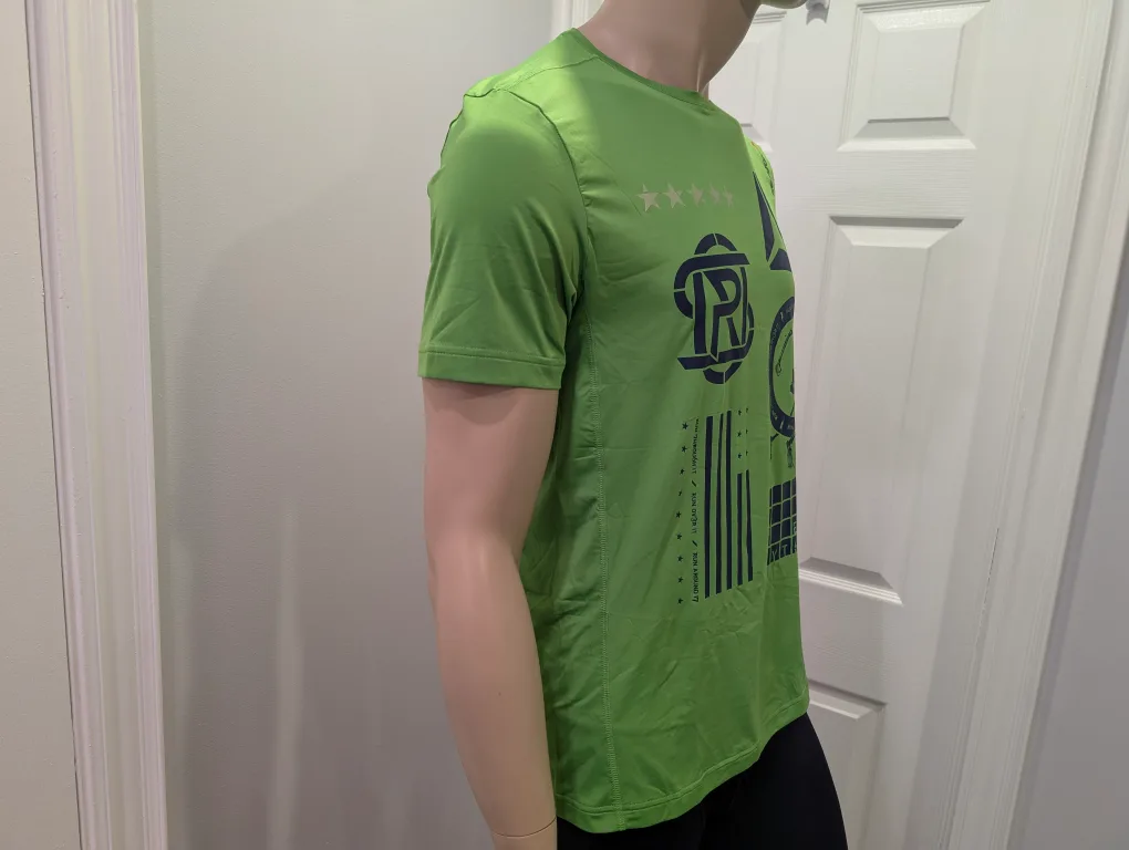 NWT - Men's Reebok One Series Green Running Shirt Size S image indicator(2)